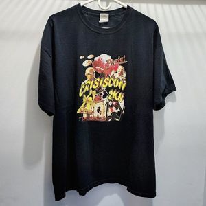 Crisicon Horror 2008 Event Exclusive Shirt Black Graphic T-Shirt Adult Size XL‎